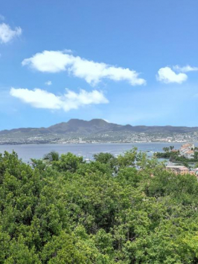 Appartement cosy avec vue sur la mer à Les Trois-Îlets, 50 m²